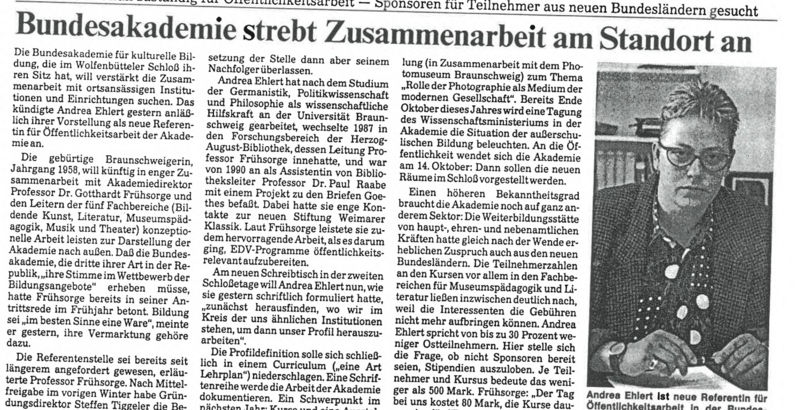 Throwback: Andrea Ehlert feierte 2022 30jähriges Dienstjubiläum