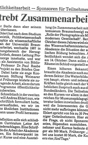 Throwback: Andrea Ehlert feierte 2022 30jähriges Dienstjubiläum